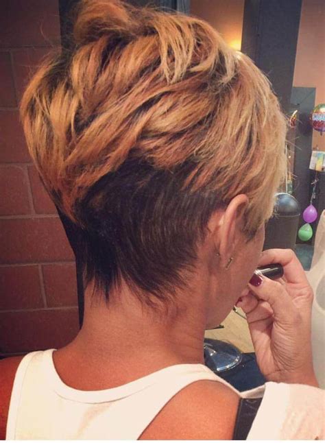 $Stunning Back View of Short Hairstyles$